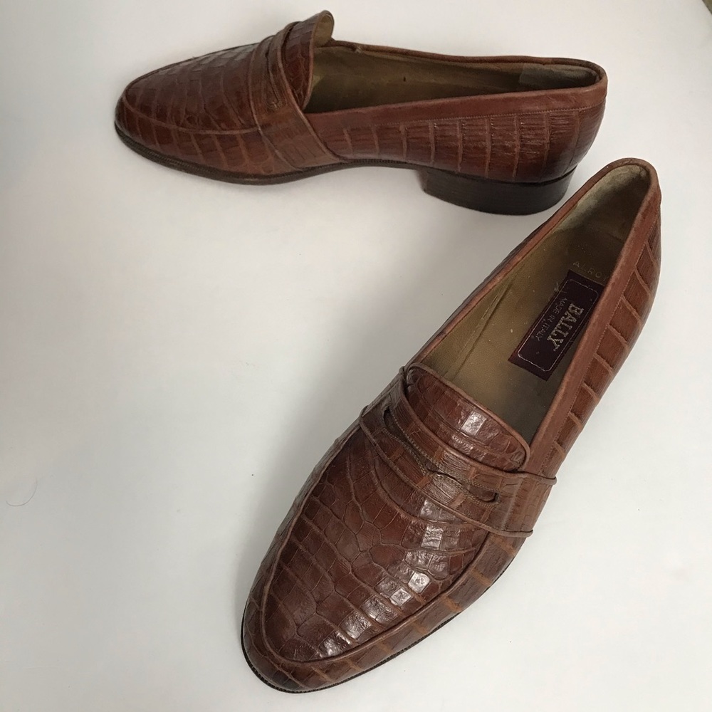 Bally | Alroy Caiman Loafers
